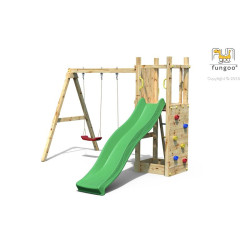 PORTIQUE FUNNY3 Balançoire Double de Fungoo dans Portiques & balançoire