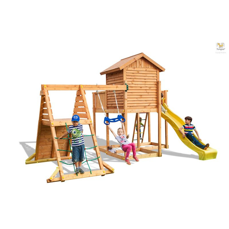 PORTIQUE MySIDE SPIDER balancoire toboggan de Fungoo dans Portiques & balançoire