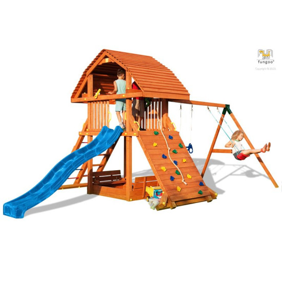 PORTIQUE GIANT MOVE BEACH balancoire toboggan de Fungoo dans Portiques & balançoire