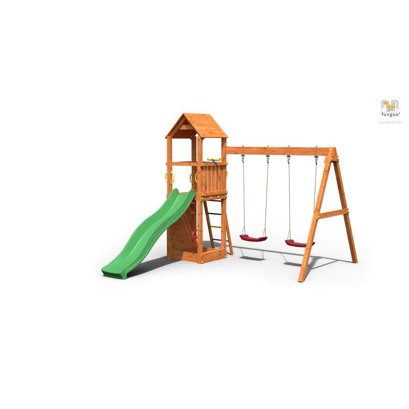 PORTIQUE FLAPPI Balançoire Double de Fungoo dans Portiques & balançoire