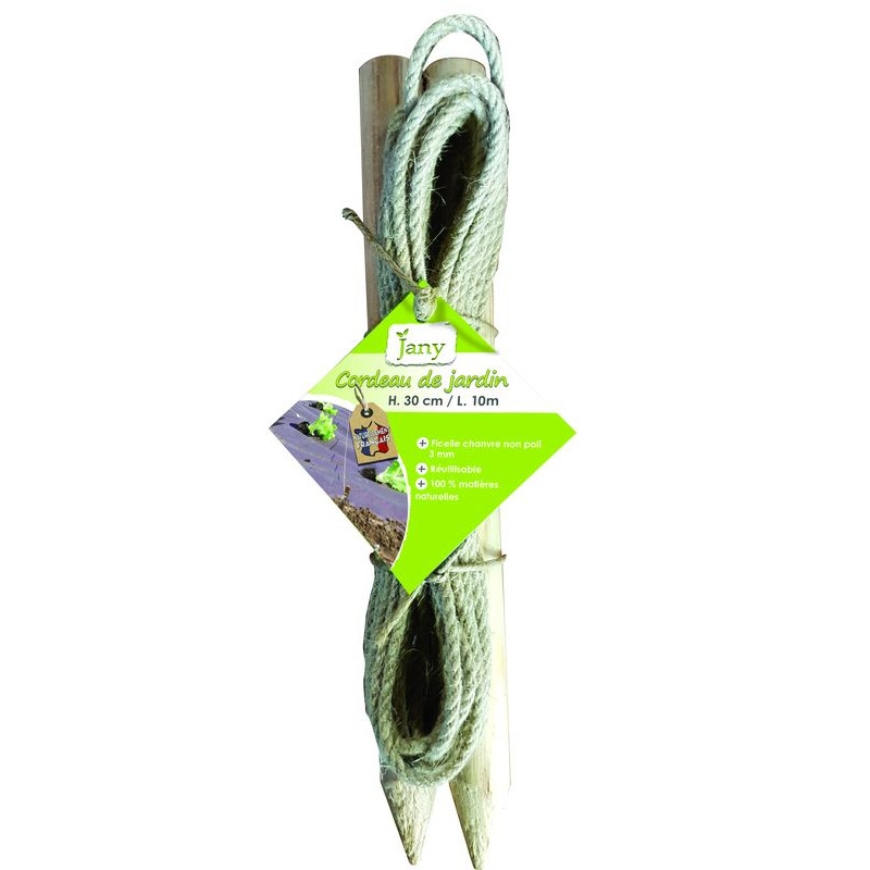 CORDEAU BOIS 1X10M de Jany France dans Outils à main pour le jardin