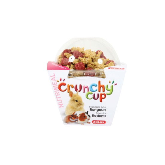 CRUNCHY CUP NATUR BETTERA 130G de Zolux - Produit pour animaux dans Friandises pour rongeurs