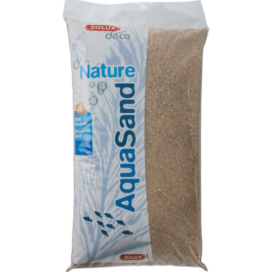 AQUASAND NAT RIVIERE 12KG de Zolux - Produit pour animaux dans Sable pour aquariums