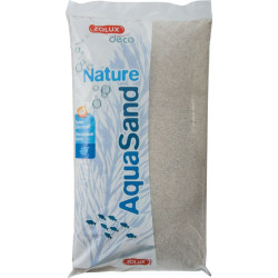 AQUASAND NAT QUARTZ FIN 12KG de Zolux - Produit pour animaux dans Sable pour aquariums