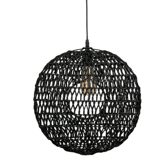 /SUSPENSION CALYP NOIR D41X14CM de Jardinerie Bordeaux Libourne Gironde dans Eclairages - Luminaires - Lampes