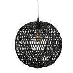 /SUSPENSION CALYP NOIR D41X14CM de Jardinerie Bordeaux Libourne Gironde dans Eclairages - Luminaires - Lampes