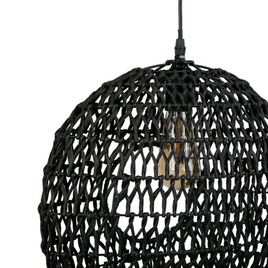 /SUSPENSION CALYP NOIR D41X14CM de Jardinerie Bordeaux Libourne Gironde dans Eclairages - Luminaires - Lampes