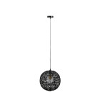 /SUSPENSION CALYP NOIR D41X14CM de Jardinerie Bordeaux Libourne Gironde dans Eclairages - Luminaires - Lampes