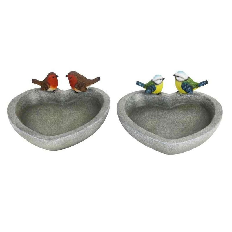 COEUR bain d'oiseaux . de Esschert design - deco maison et jardin dans Nichoirs, Mangeoires et accessoires