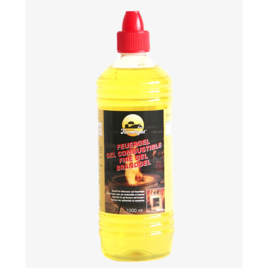 Gel allume feu en bouteille de Esschert design - deco maison et jardin dans 🔥 Brasero - chauffe terrasse