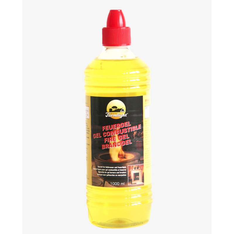 Gel allume feu en bouteille de Esschert design - deco maison et jardin dans 🔥 Brasero - chauffe terrasse