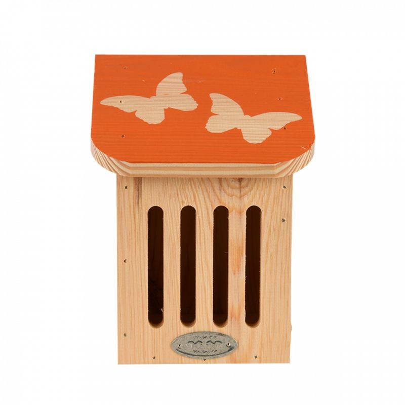 Maison papillons pochoir de Esschert design - deco maison et jardin dans 🐞 Abri à insectes