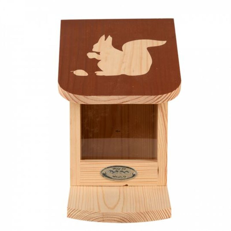 Mangeoire écureuil pochoir de Esschert design - deco maison et jardin dans Nichoirs, Mangeoires et accessoires