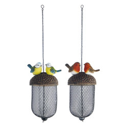 Mangeoire Oiseaux Forme Gland de Esschert design - deco maison et jardin dans Nichoirs, Mangeoires et accessoires