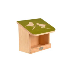 Mangeoire murale pochoir de Esschert design - deco maison et jardin dans Nichoirs, Mangeoires et accessoires