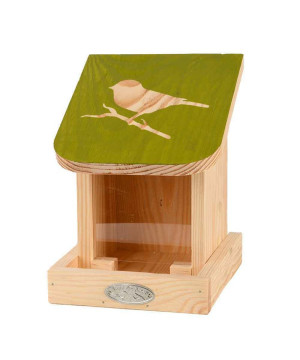 Mangeoire silo oiseaux pochoir de Esschert design - deco maison et jardin dans Nichoirs, Mangeoires et accessoires