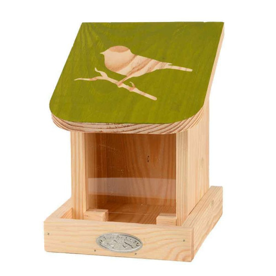 Mangeoire silo oiseaux pochoir de Esschert design - deco maison et jardin dans Nichoirs, Mangeoires et accessoires