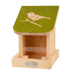 Mangeoire silo oiseaux pochoir de Esschert design - deco maison et jardin dans Nichoirs, Mangeoires et accessoires