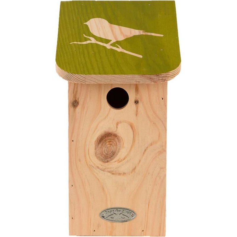 Nichoir mésange bleue pochoir de Esschert design - deco maison et jardin dans Nichoirs, Mangeoires et accessoires