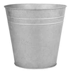 Pot de fleur Zinc Patiné 25 cm de Esschert design - deco maison et jardin dans autre pots