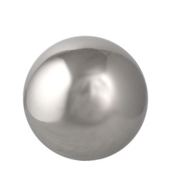 Sphère en acier inoxydable L de Esschert design - deco maison et jardin dans Sculpture et sujet