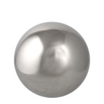Sphère en acier inoxydable M de Esschert design - deco maison et jardin dans Sculpture et sujet