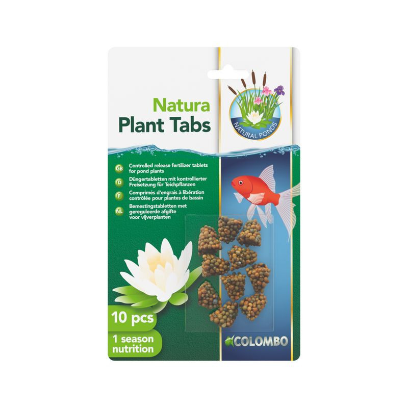 Colombo bassin Natura Engrais Tablettes 10Pcs de Colombo - Produit pour aquariums dans Accessoires pour bassins