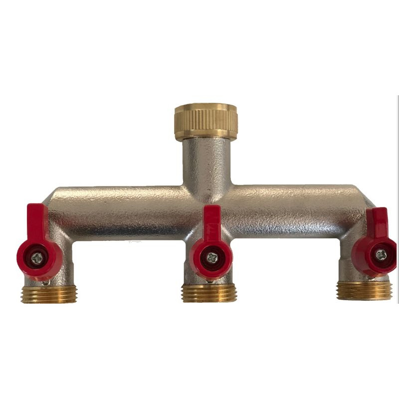 SELECTEUR 3 VOIES LAITON MÂLE 3/4 (S/B) de Rain Irrigation - arrosage goutte à goutte dans Raccord d'arrosage