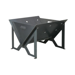 BRASERO METAL BRUT de Jardinerie Bordeaux Libourne Gironde dans 🔥 Brasero - chauffe terrasse