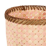 /CACHE POT DAMIER AMERA CORAIL GM de Comptoir de Famille - Objet de décoration dans 🏠 Maison