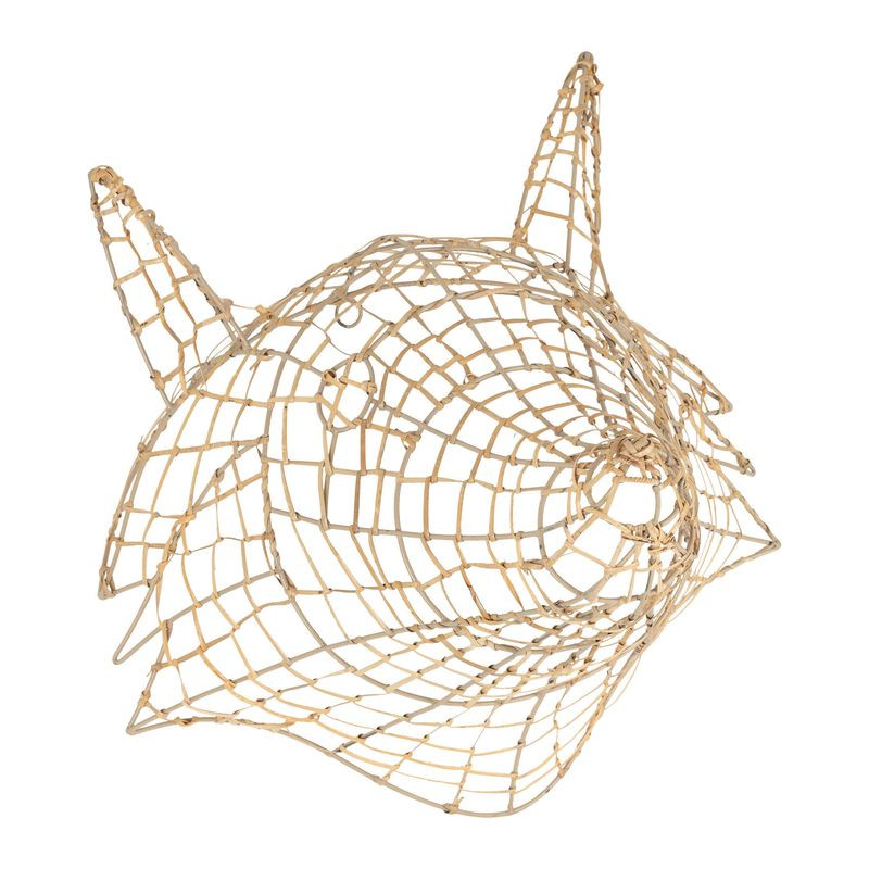 /DECO MUR RENARD MATSURI 40X37 de Comptoir de Famille - Objet de décoration dans 🏠 Maison