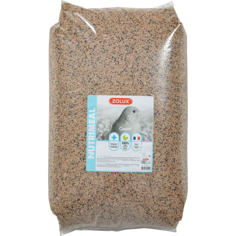 GRAINES CANARI NUTRIMEAL3 12KG de Zolux - Produit pour animaux dans Graines pour oiseaux
