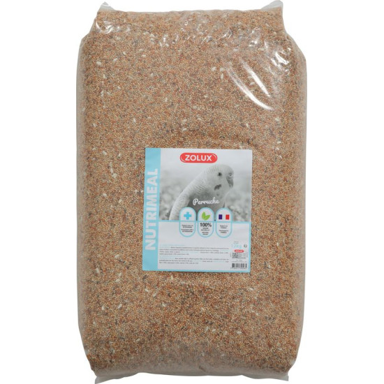 GRAINES PERRUCHE NUTRIMEAL3 12KG de Zolux - Produit pour animaux dans Graines pour oiseaux