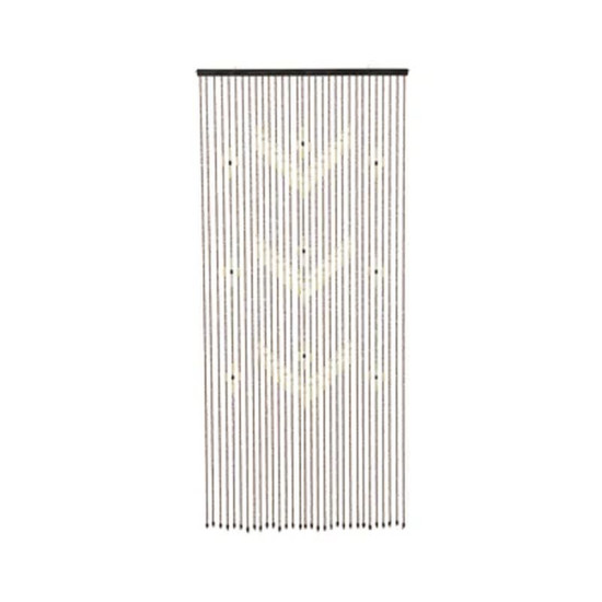 RIDEAU BAMBOU EMAIL PERLES H200 de Kaemingk - deco de la maison dans Coups de coeur
