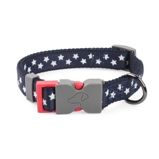 /WalkAbout Starry Navy Collier pour chien XS de Smart garden dans Colliers pour chien