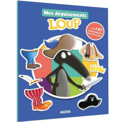 MES DEGUISEMENTS LOUP CAHIER DE STICKERS de Jardinerie Bordeaux Libourne Gironde dans 📕Livre pour enfants