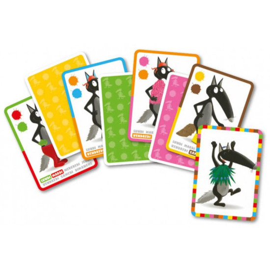 Jeu de cartes loup voulait changer de couleur de Jardinerie Bordeaux Libourne Gironde dans 📕Livre pour enfants