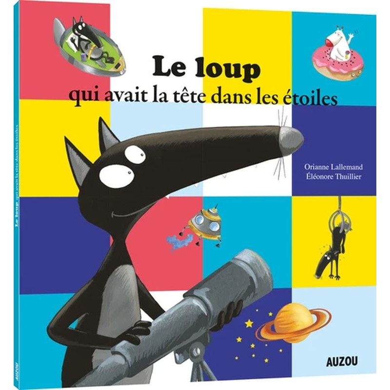 Le loup qui avait la tete dans les etoiles de Jardinerie Bordeaux Libourne Gironde dans 📕Livre pour enfants