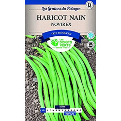 Haricot Nain Novirex 200g -graines de Les Doigts Verts - graines de Gironde à Bordeaux dans Graines de Haricot