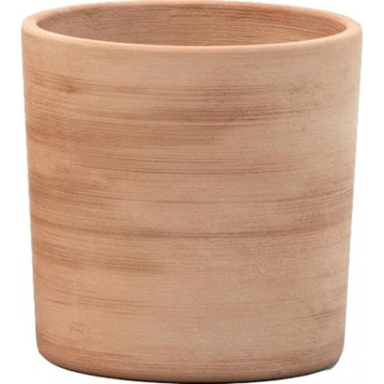 Pot cylindre 4434 en terre cuite Goicoechea, pays basque de Goicoechea - POTIER CERAMISTE dans Pots en terre cuite
