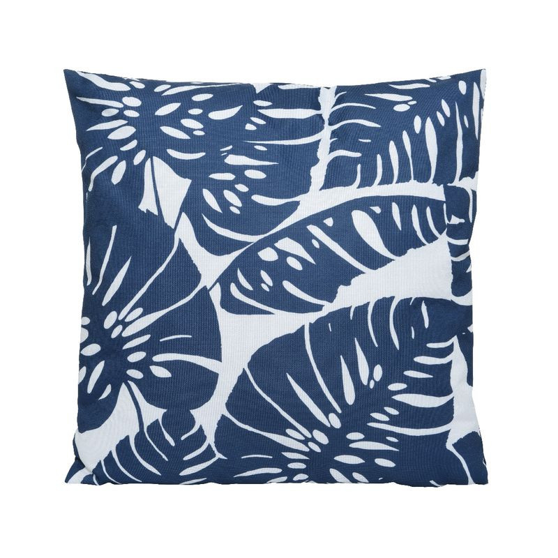COUSSIN EXTERIEUR BLEU.F 45X45CM de Kaemingk - deco de la maison dans Coussins et couverture