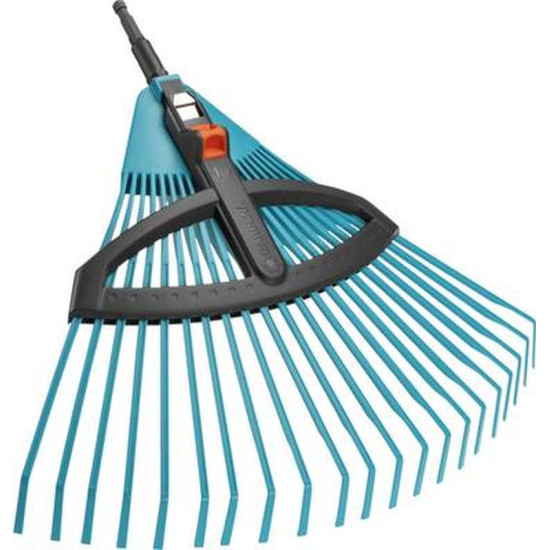 BALAI A GAZON REGLABLE 35 A 52 GARDENA de Gardena - Arrosage goutte à goutte - Outillages  dans Ramassage des feuilles pour l...