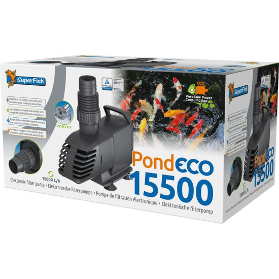 POMPE BASSIN POND ECO 15500-130W de Superfish - Aquadistri - accessoires pour aquarium et bassin dans Pompe de bassin