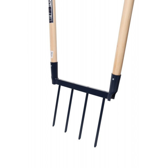 Eco Biofourche 4 Dents Manche Bois 100% Pefc de Spear et Jackson - Outil de jardin dans Fourche pour le jardin