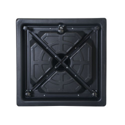 Pied A Remplir Sur Roues - Noir de Proloisirs - Océo - table et fauteuil et mobilier de jardin dans Pied de parasol