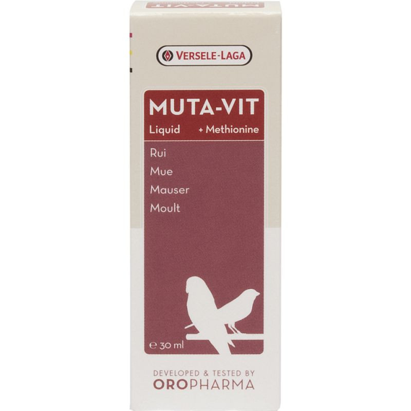 Oropharma Muta-Vit Liquid 30Ml versele laga de Oropharma - Versele Laga - sion des chats et chiens dans Soin des oiseaux