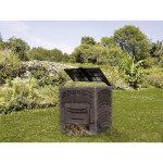 Composteur Compost'éco 350 litres noir de Jardinerie Bordeaux Libourne Gironde dans Composteur pour le jardin