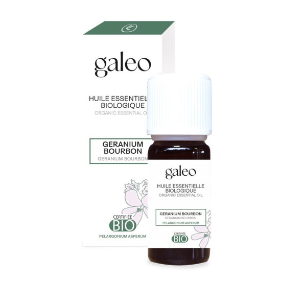 Huile Essentielle Bio Geranium Bourbon 10Ml de Galeo- Parfums-Savons-aromathérapie dans Produits parfumés, huile essentielle ...