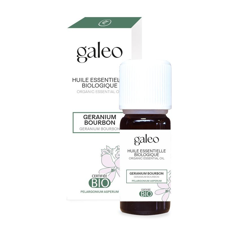 Huile Essentielle Bio Geranium Bourbon 10Ml de Galeo- Parfums-Savons-aromathérapie dans Produits parfumés, huile essentielle ...