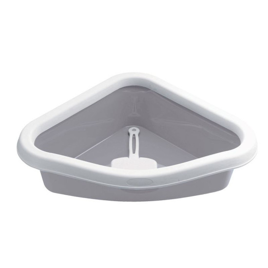 BAC LITIERE CHAT CORNER de Zolux - Produit pour animaux dans Maison de toilette pour chats